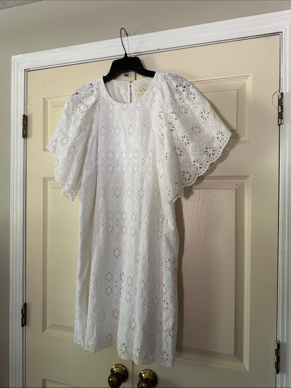 Kate spade white dress size large - Picture 2 of 16